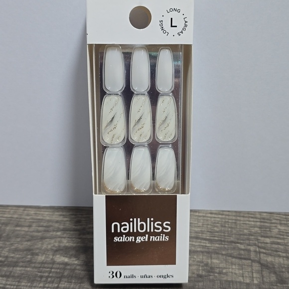 Dashing Diva Other - Dashing Diva NailBliss Salon Gel Nails Long Length Brand New White